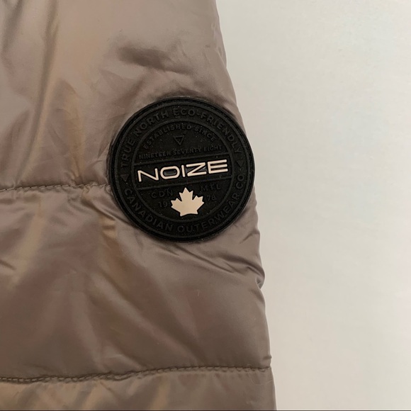 Noize Gray Kern Hooded Puffer Jacket Size L - Picture 6 of 7